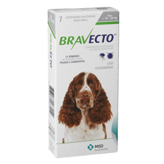 Bravecto 500mg Dogs (10 - 20Kg) Tick and Flea Prevention