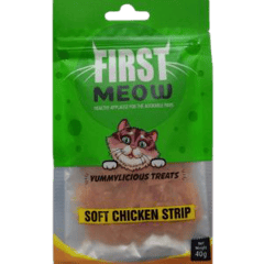 First Meow - Soft Chicken Strips - 40gm