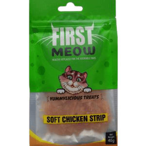 First Meow - Soft Chicken Strips - 40gm