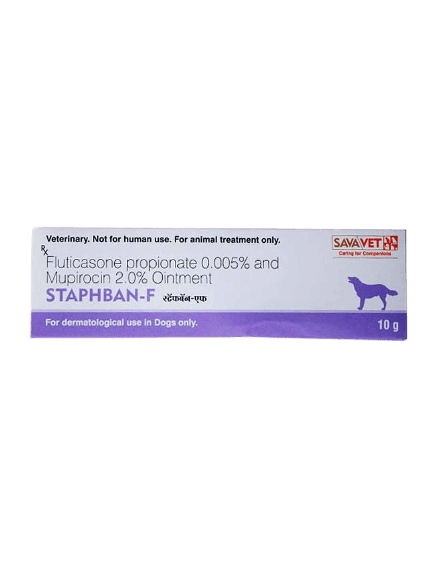 SavaVet Staphban-F Ointment 10 g