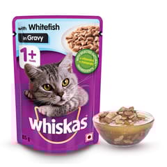 Whiskas Cat Wet Food - Whitefish in Gravy Flavor