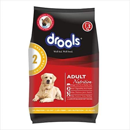 Drools - Chicken and Egg Adult dog food (1.2 Kg)