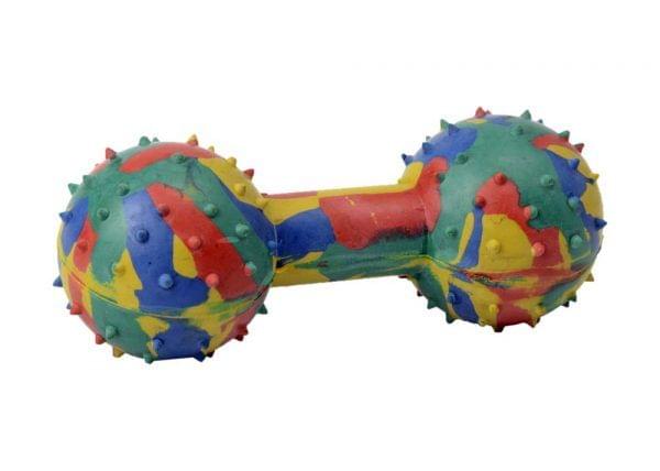 Kennel Doggy Articles - Rubber Solid Dumbell A36 (Small)