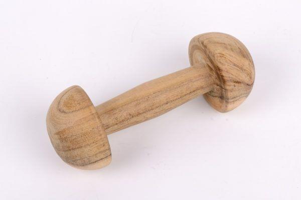 Kennel Doggy Articles - Wooden Dumbell A44