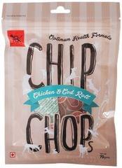 Chip Chops Chicken and Cod Roll Dog Treat, 70g, Optimum Health Formula