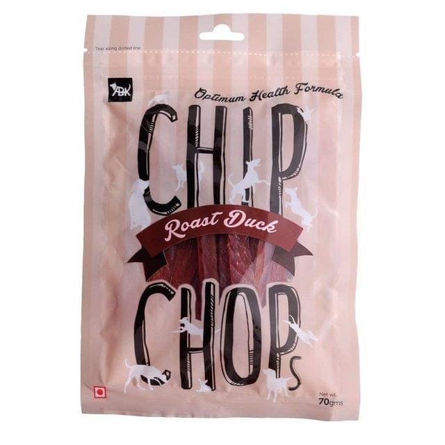 Chip Chops Roast Duck Dog Treat, 70g, Optimum Health Formula